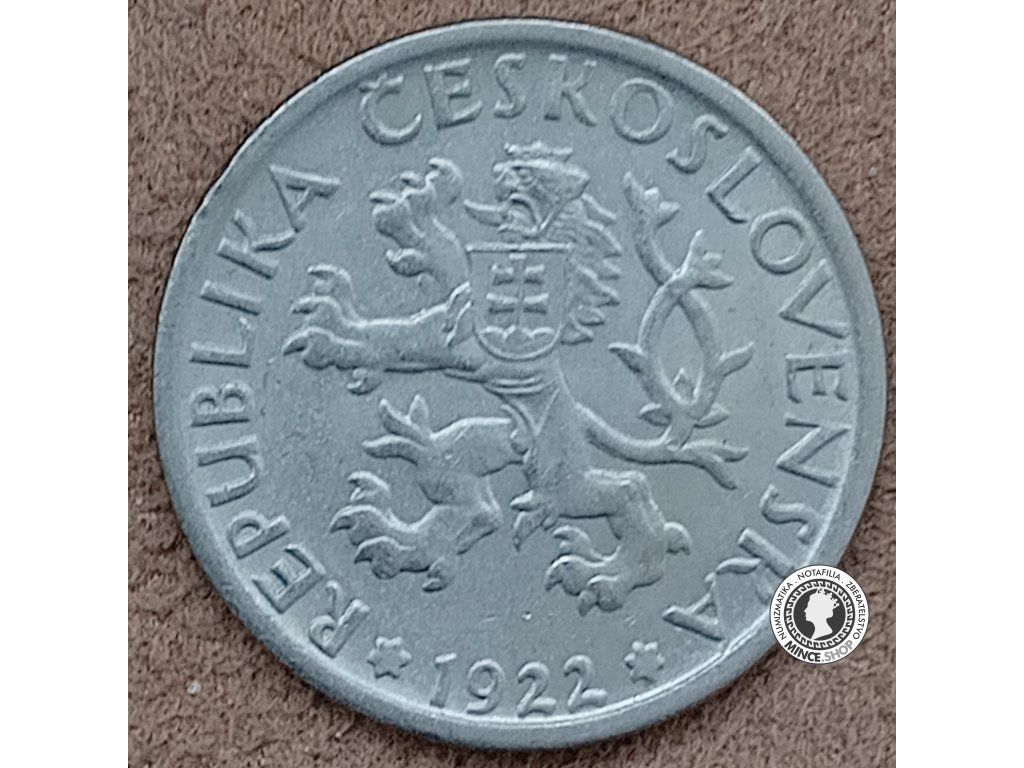 1.koruna - 1.ČSR - 1922