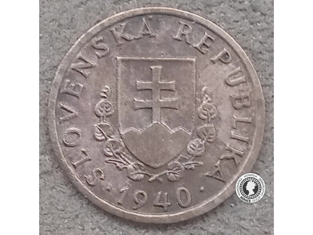 20 halier - Slovenský Štát - 1940