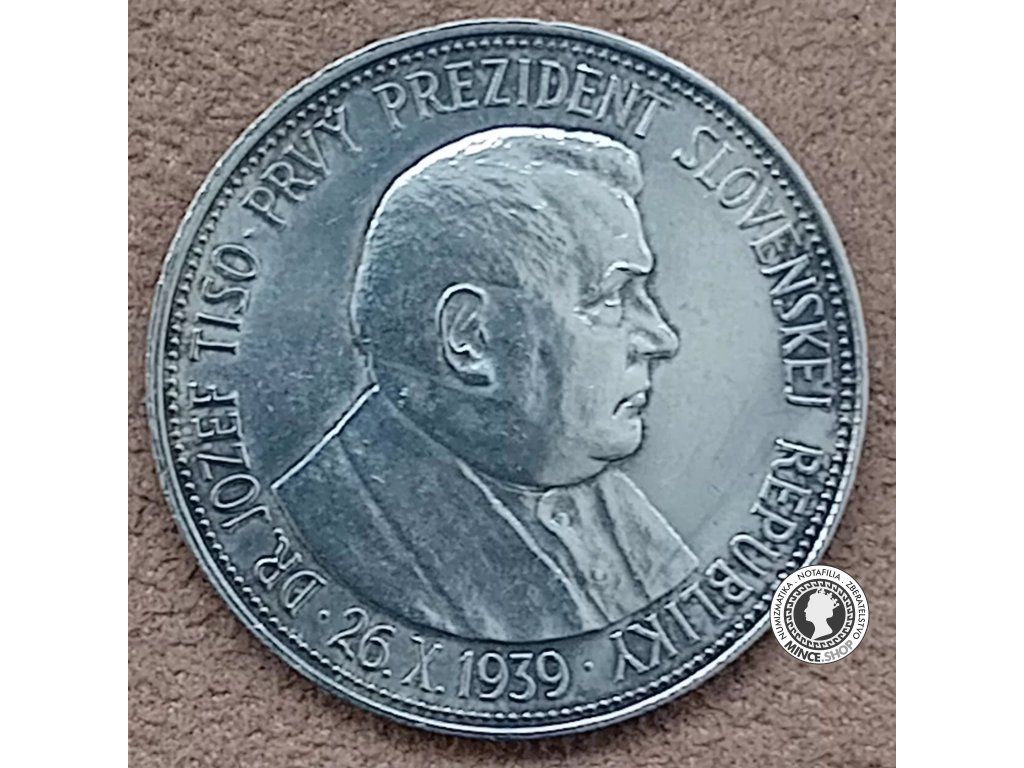 20 koruna - Slovenský Štát - 1939 - Dr. Jozef Tiso
