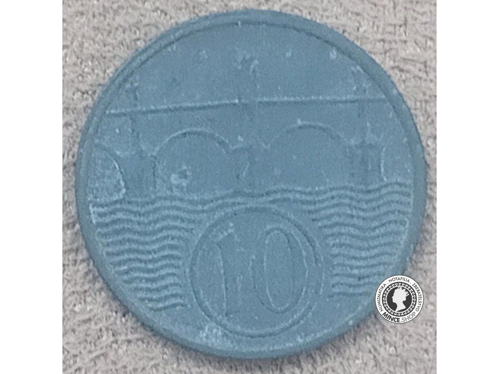 10 halier - Protektorát Čechy a Morava - 1944