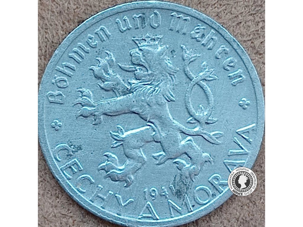20 halier - Protektorát Čechy a Morava - 1941