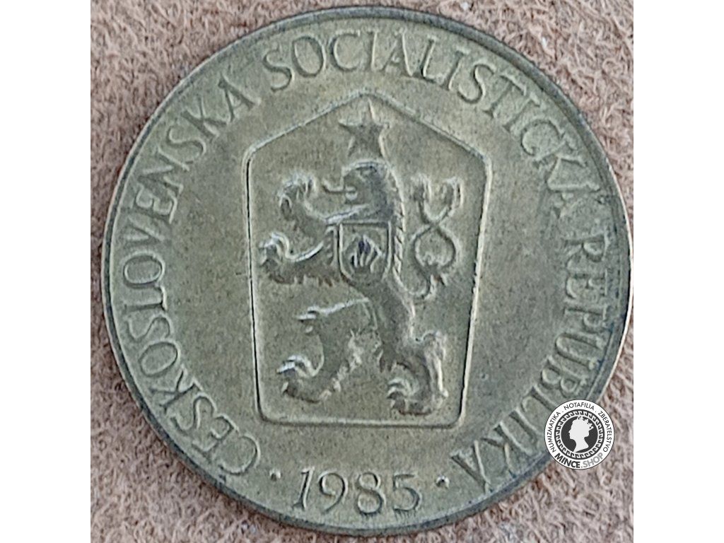 1 koruna - Česko-Slovensko - 1985
