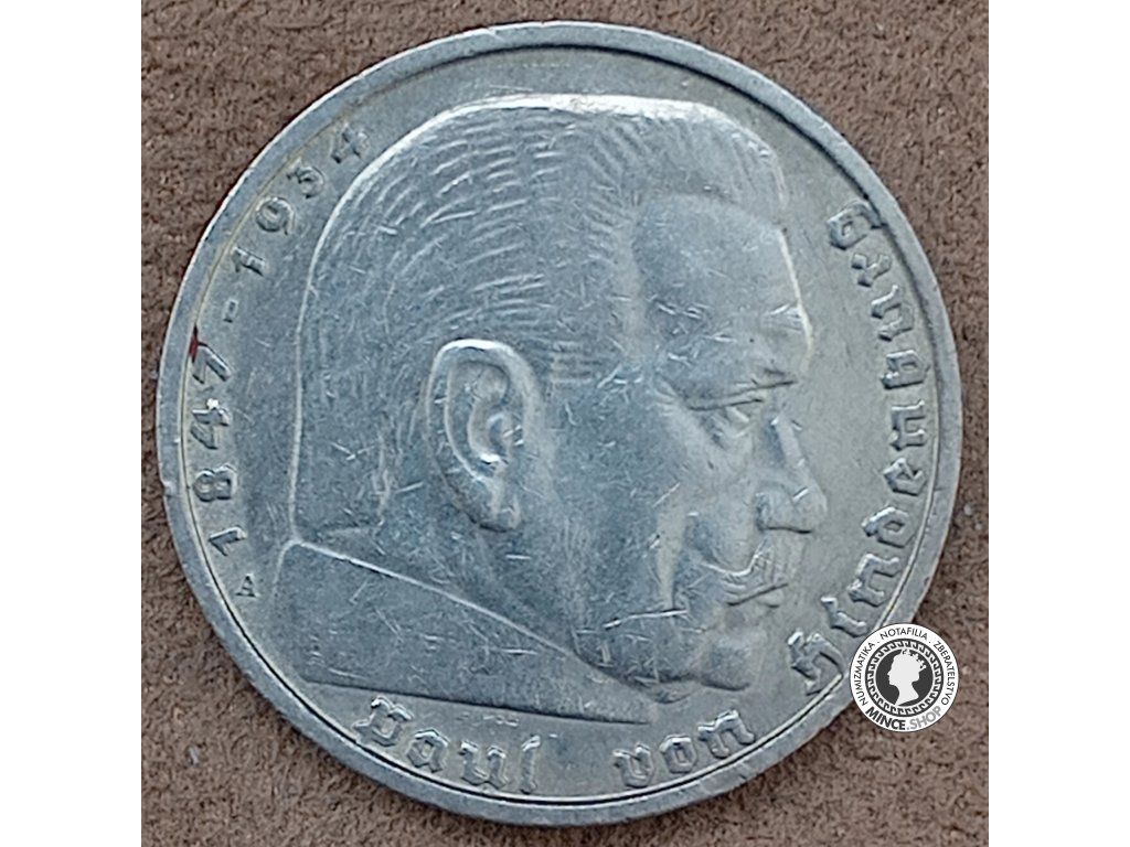 5 mariek - Nemecko - Tretia Ríša - 1937 D