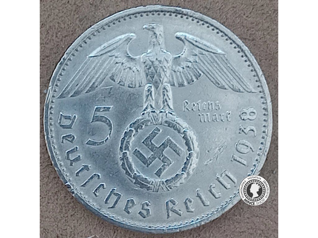 5 mariek - Nemecko - Tretia Ríša - 1938 A