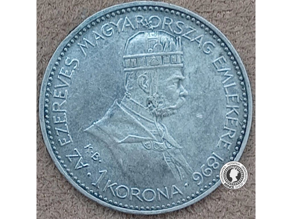 1 korona - Rakúsko-Uhorsko - 1896