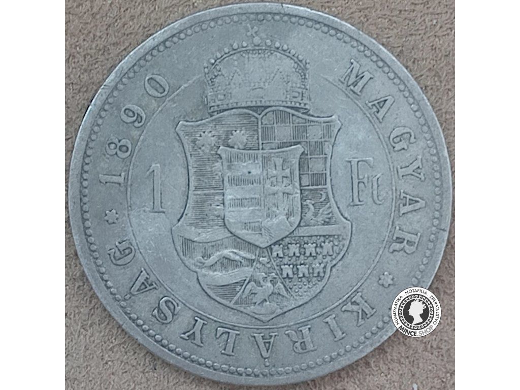 1 forint - Rakúsko-Uhorsko - 1890