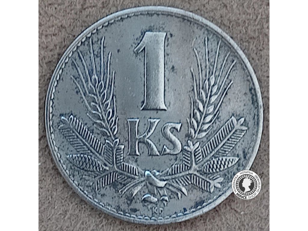 1 koruna - Slovenský Štát - 1944