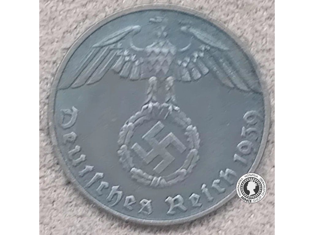 1 reichspfennig - Nemecko - Tretia Ríša - 1939 B