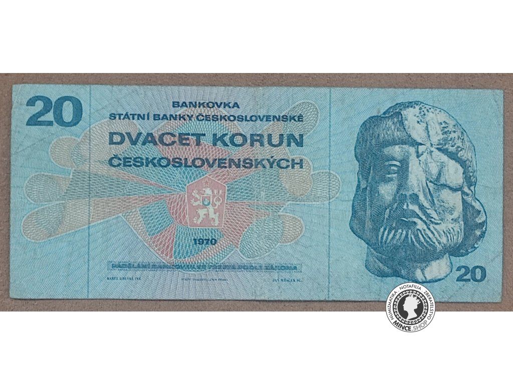 20 Korún - 1970 - ČSSR