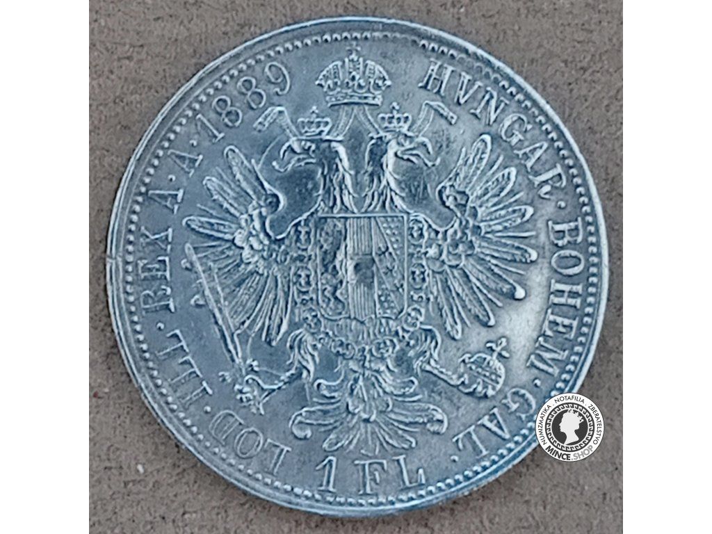 1 florin - Rakúsko-Uhorsko - 1889
